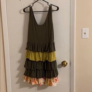 Sleeveless dress or could be tunic